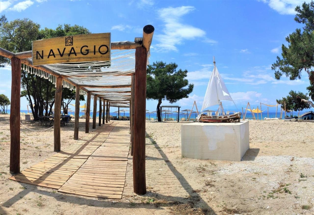 Thasos Blue Apartments Prínos Buitenkant foto