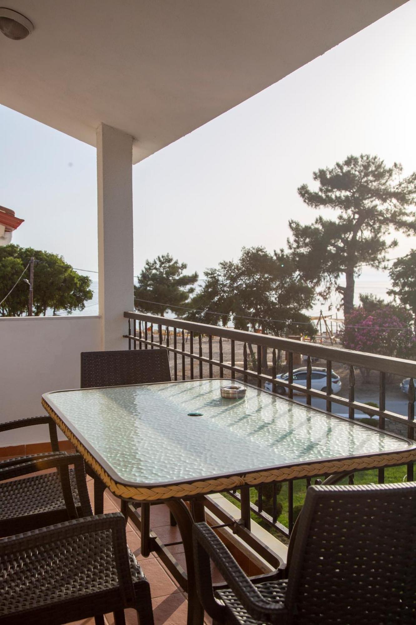 Thasos Blue Apartments Prínos Buitenkant foto