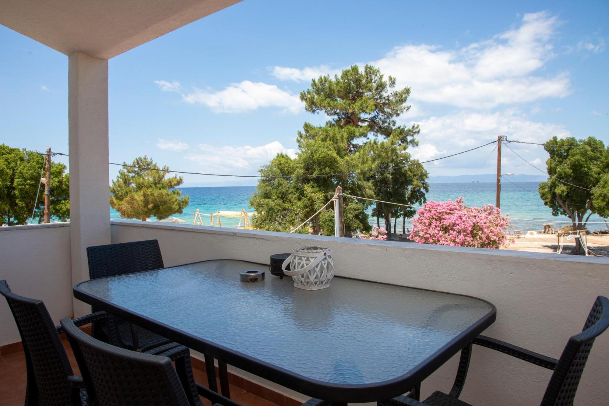 Thasos Blue Apartments Prínos Buitenkant foto