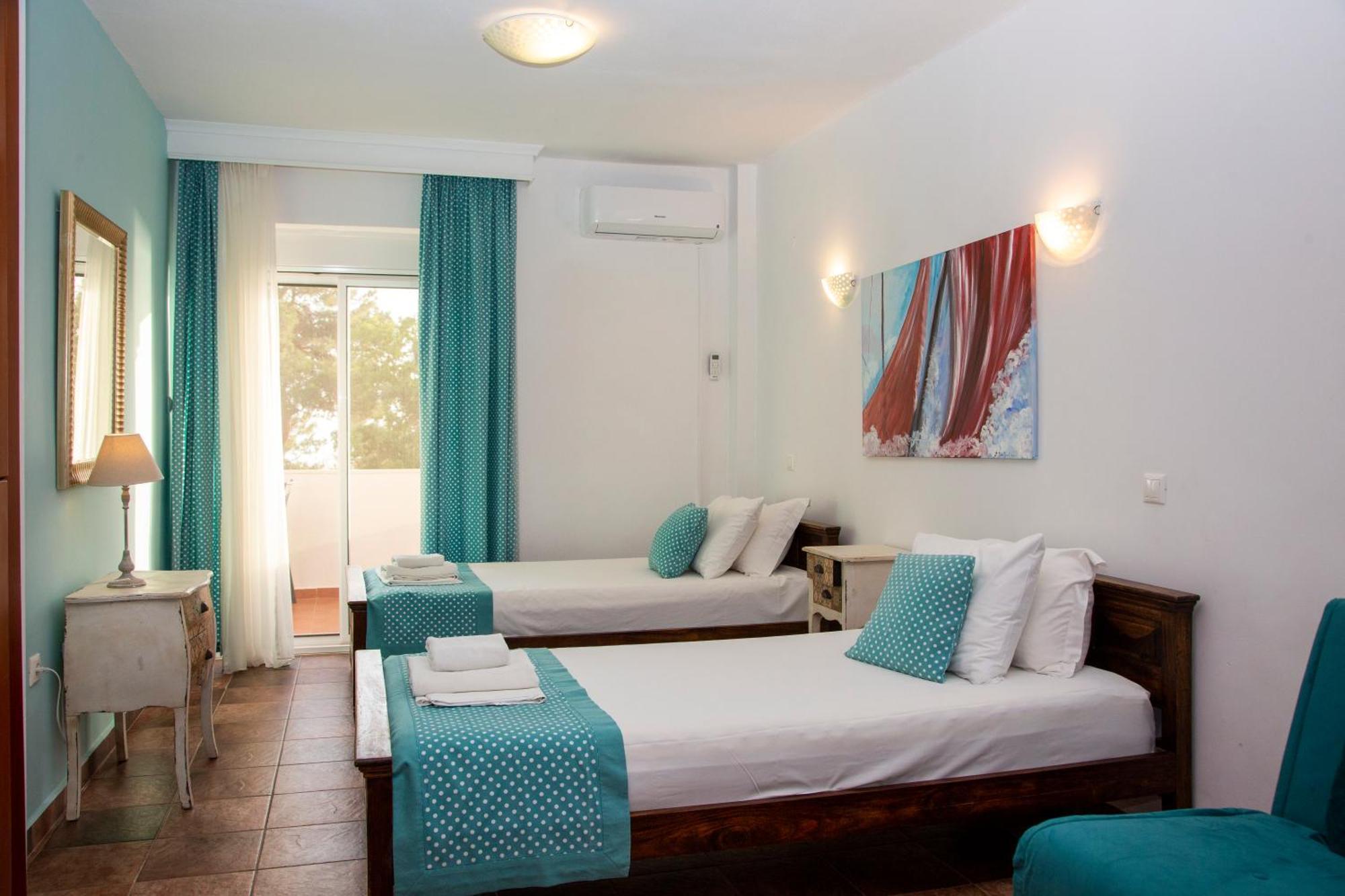Thasos Blue Apartments Prínos Buitenkant foto