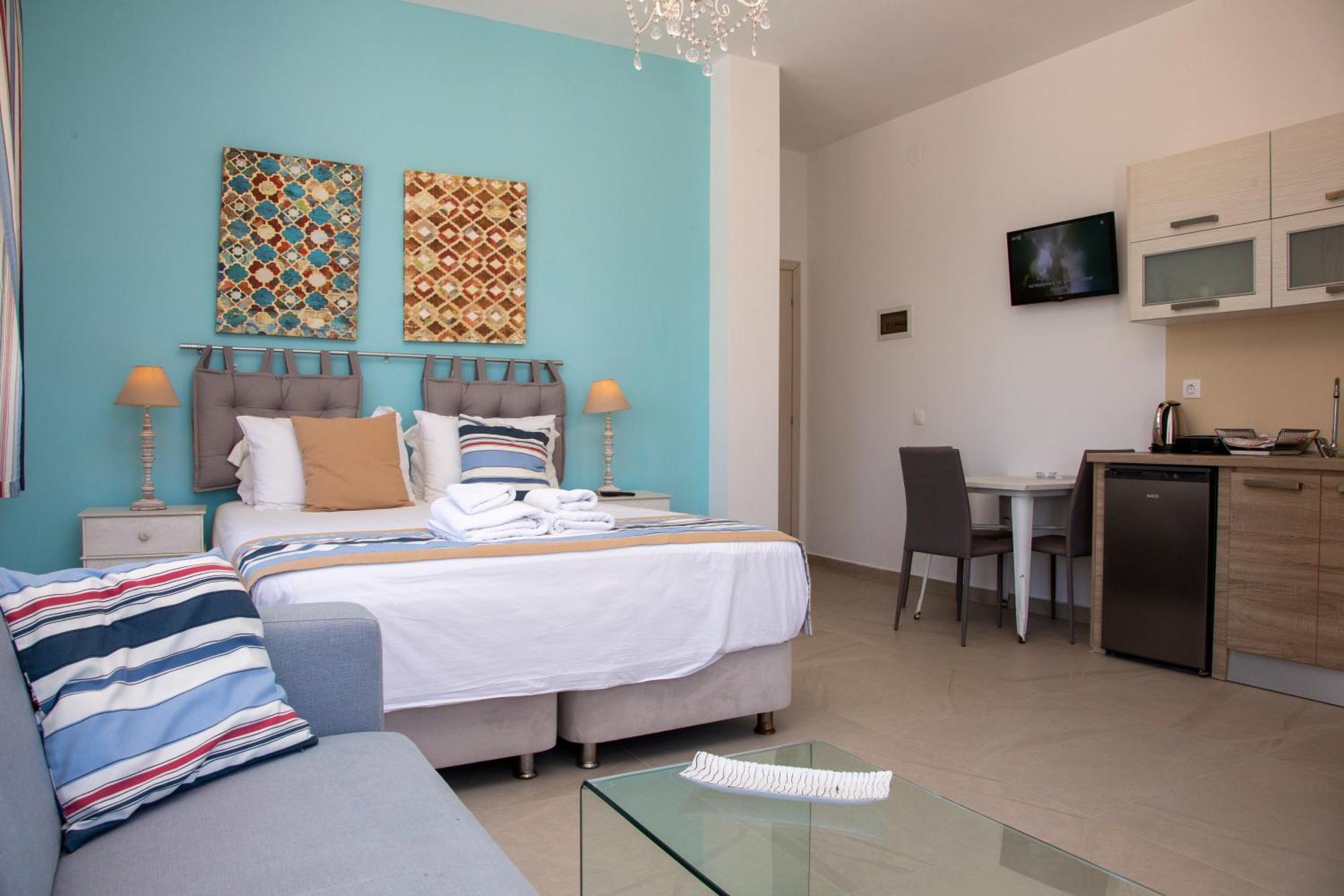 Thasos Blue Apartments Prínos Buitenkant foto