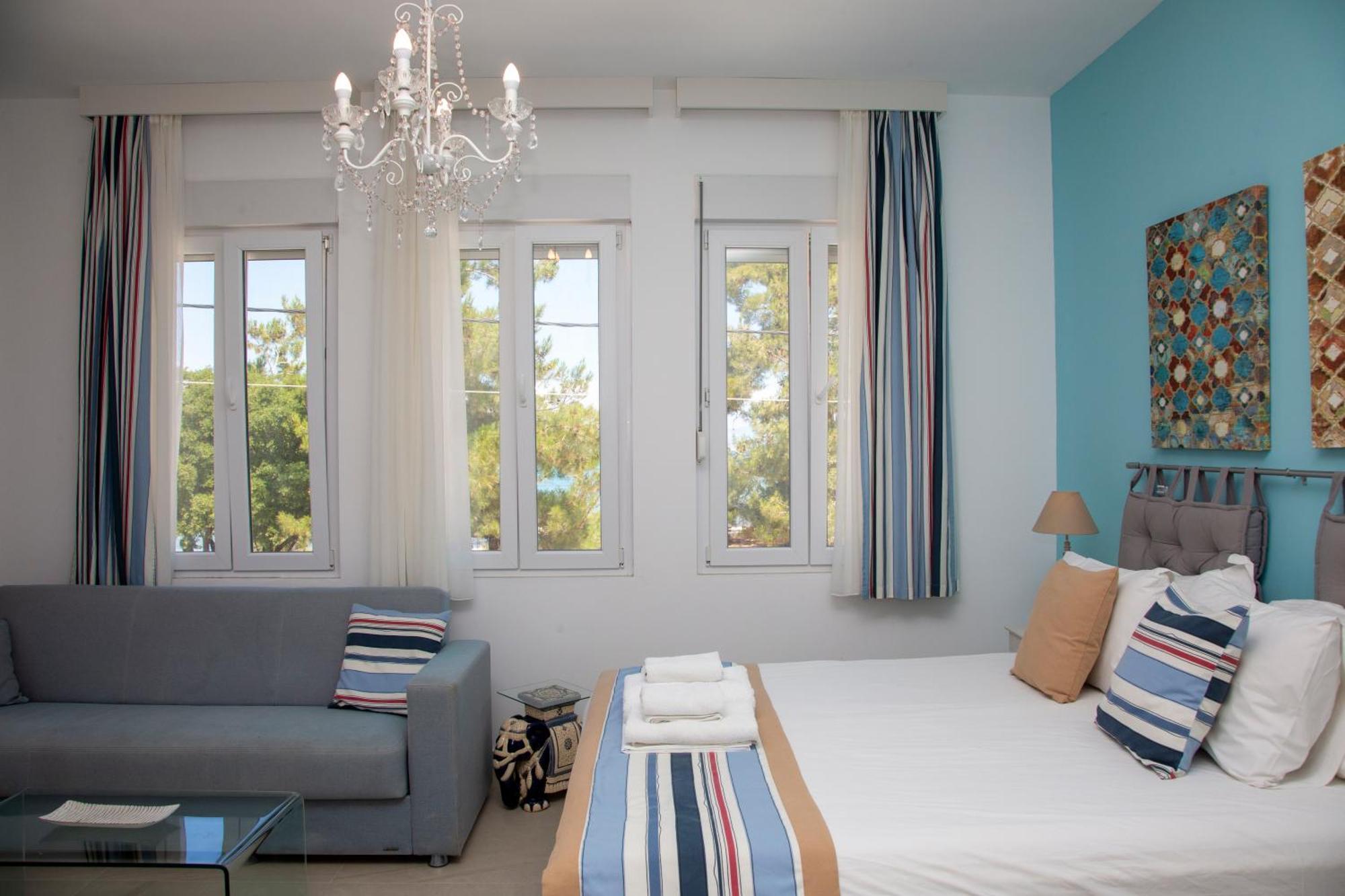 Thasos Blue Apartments Prínos Buitenkant foto